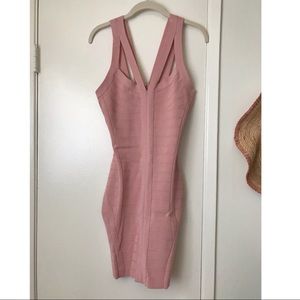 Guess Nikole Bandage Dress, Dreamy Rose